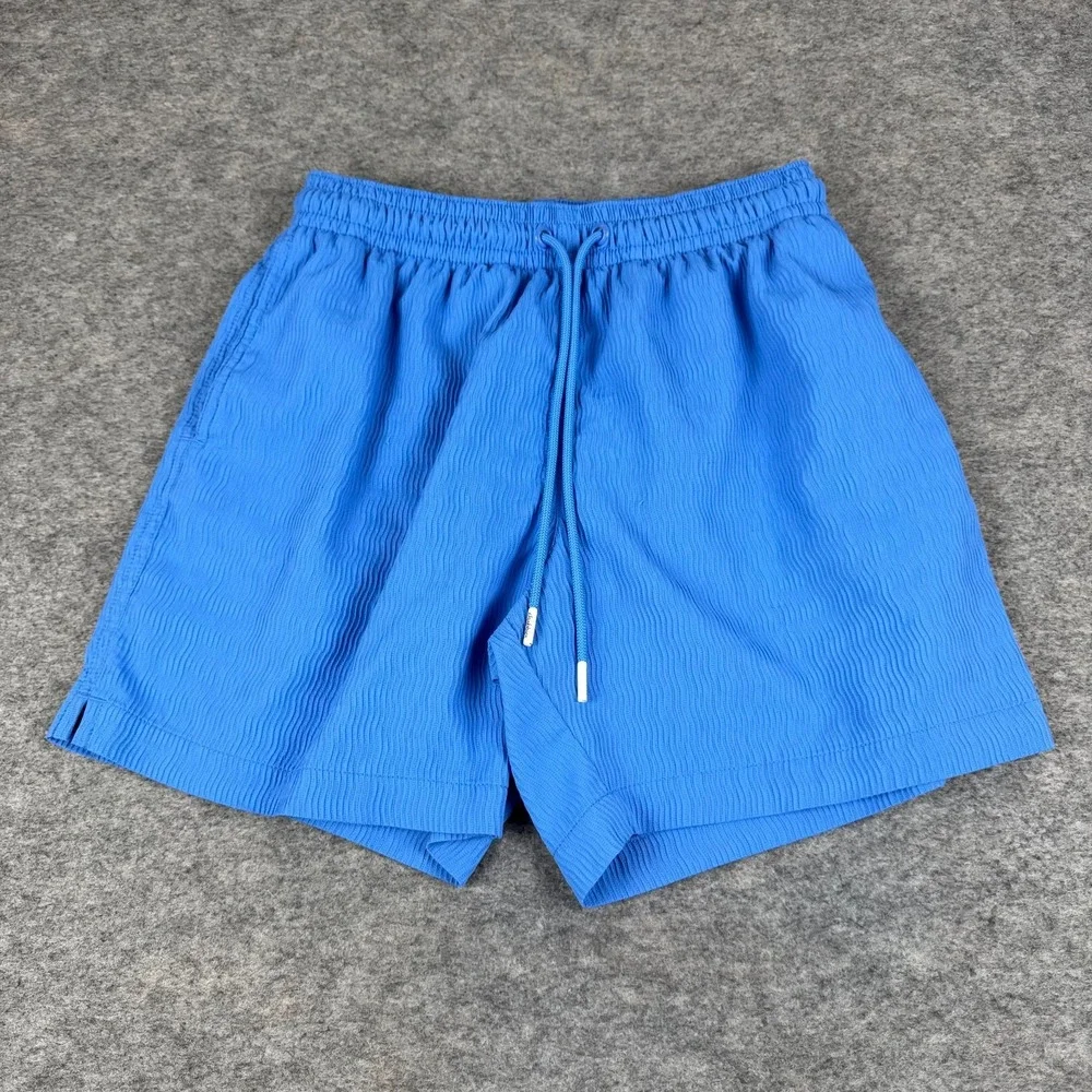 Chubbies Cascade Coolers Lined Textured Swim Trunks 5.5